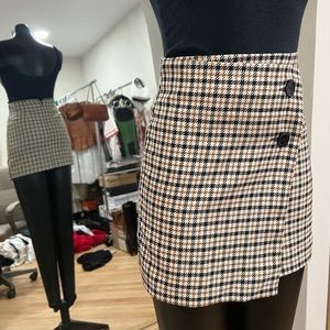 Houndstooth Skirt